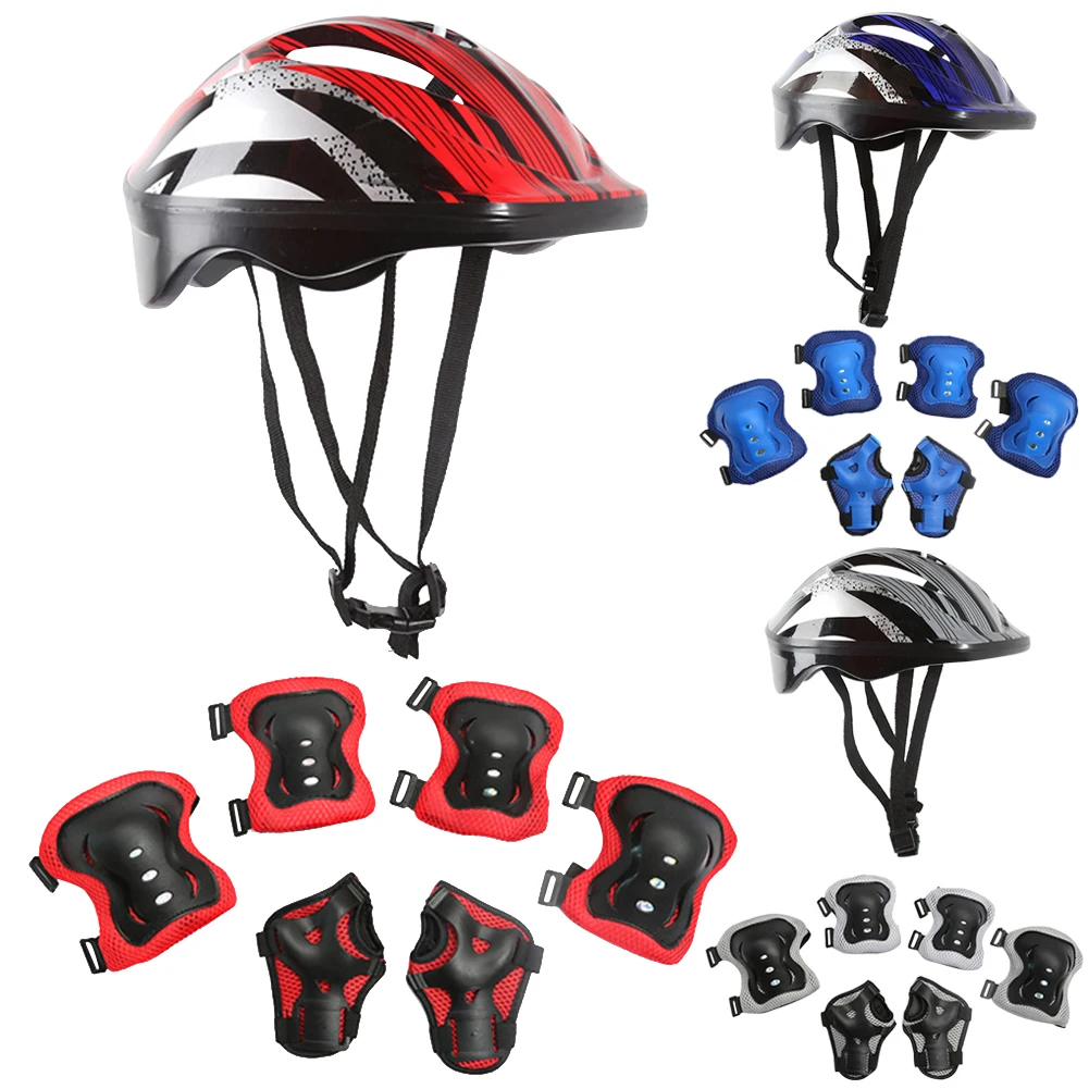 7Pcs Bicycle Sport Protective  - Cycling Protective Gear Kids 评论和价格