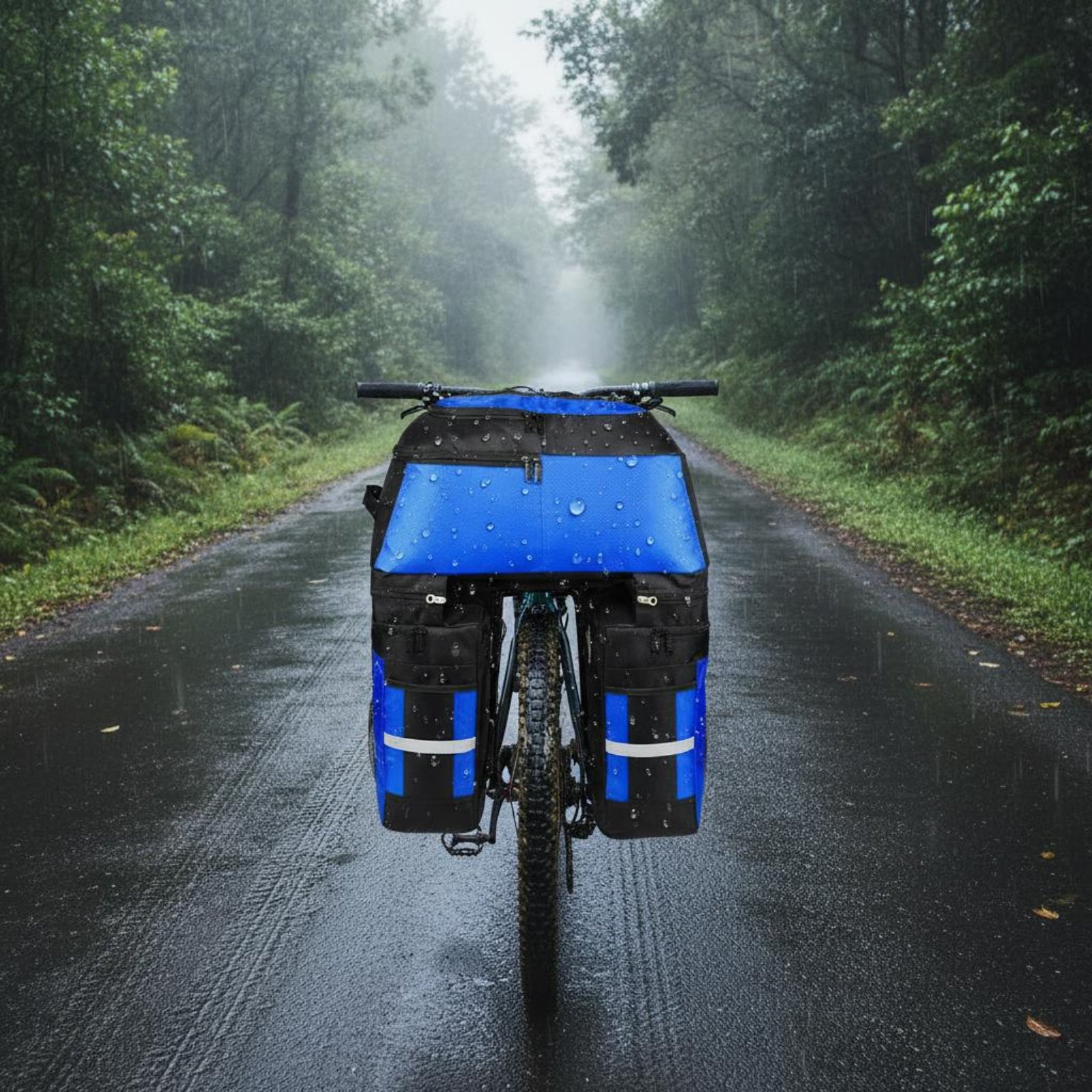 Rear Rack Pannier Bag Rain Cov - Cycling Gear Weather 评论和价格