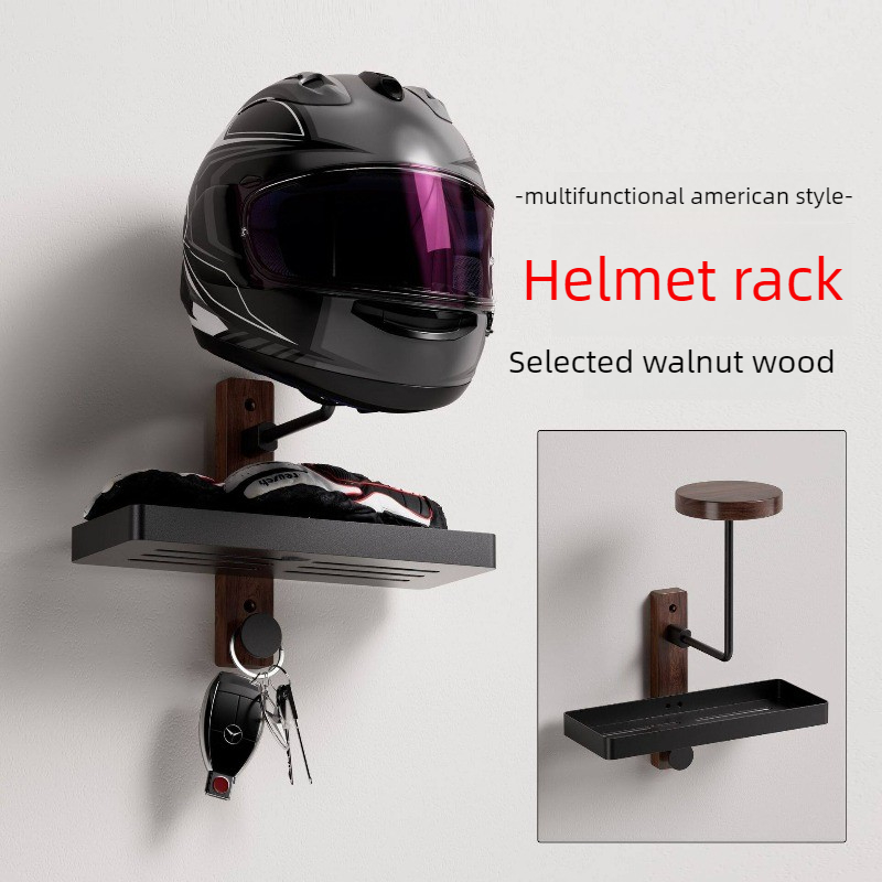 Multifunctional Wall Mount Hel - Cycling Gear Wall Storage 评论和价格