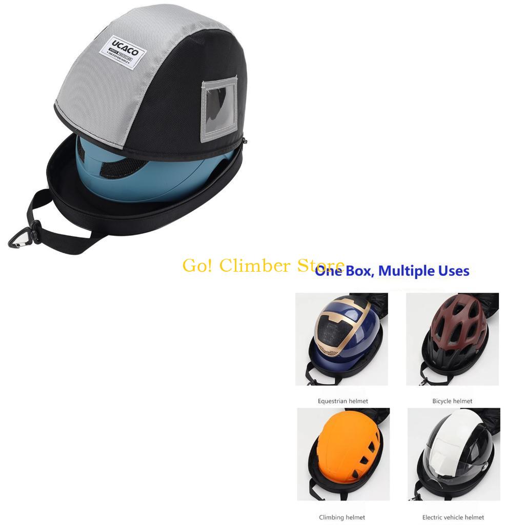 Q84C Padded Helmet Carrying Ba - Cycling Gear Travel Bag 评论和价格